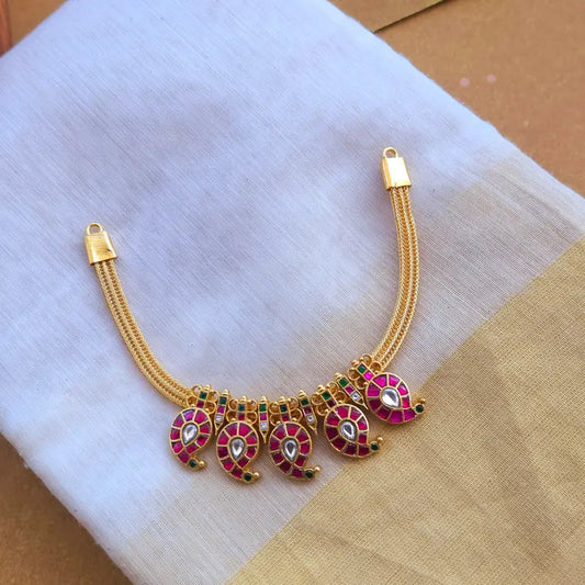 Antique Jadau Mangaz Neckpiece