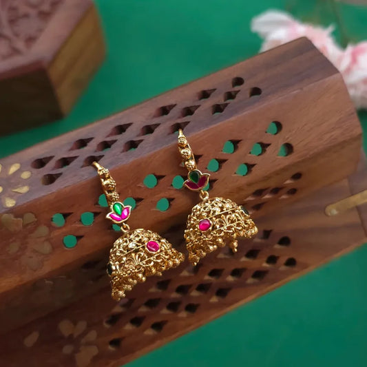 Meenakari Jhumka