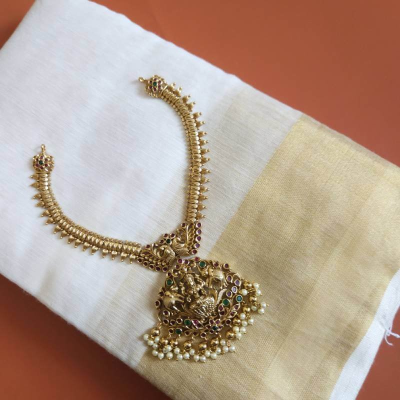 Gajalakshmi Neckpiece