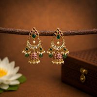Peacock Kemp Jhumka