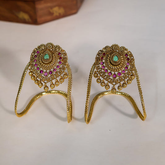 Gold Inspired Floral Vanki
