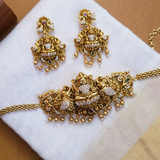 Kothai Antique 3D Choker