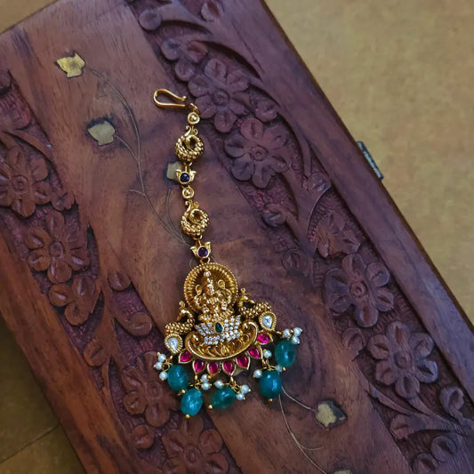 Antique Jadau Bridal Tikka