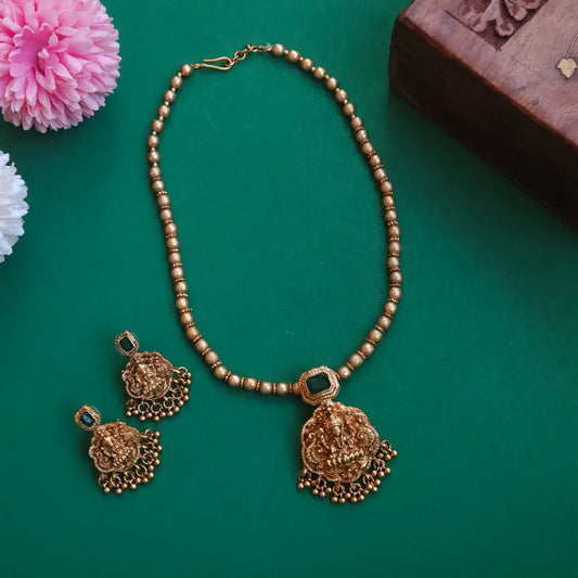 Lakshmi Ball Chain - Green