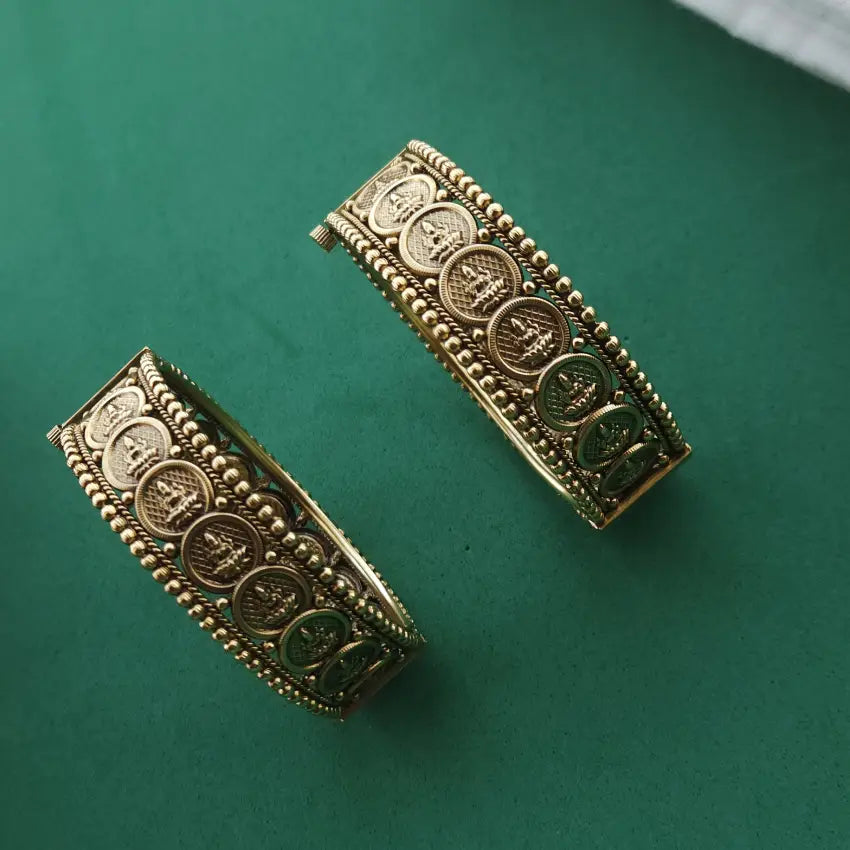 Lakshmi Coin Kada Bangles