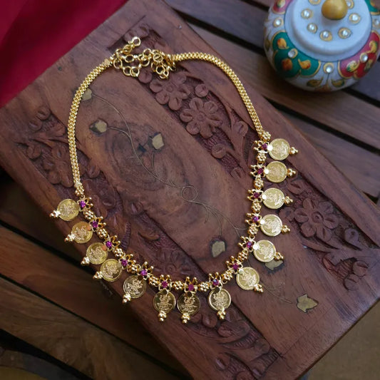Lakshmi Coin Necklace