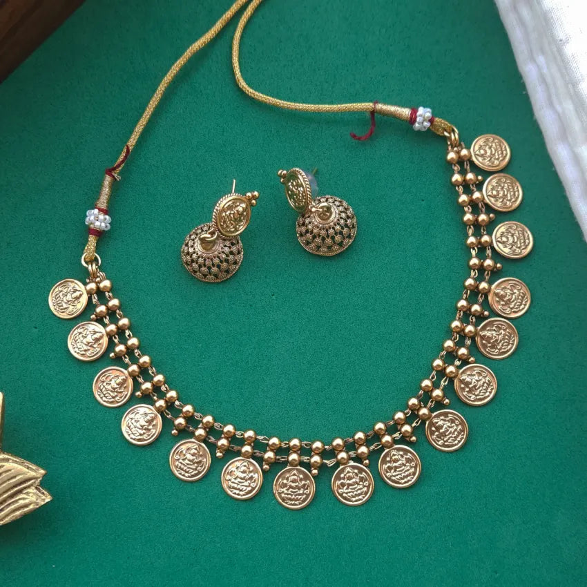 Lakshmi Coin Neckpiece