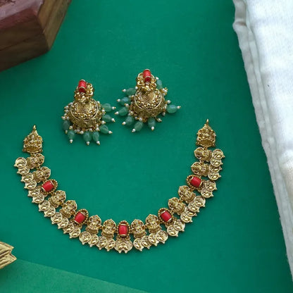 Lakshmi Coral Necklace