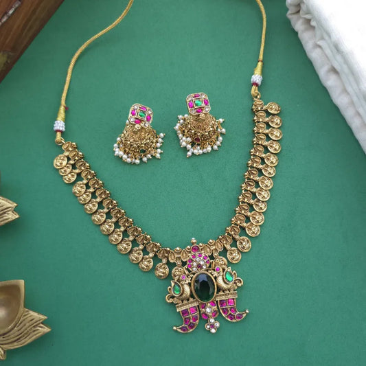 Lakshmi Coin Necklace