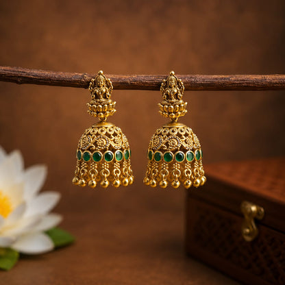 Antique Lakshmi Jhumka
