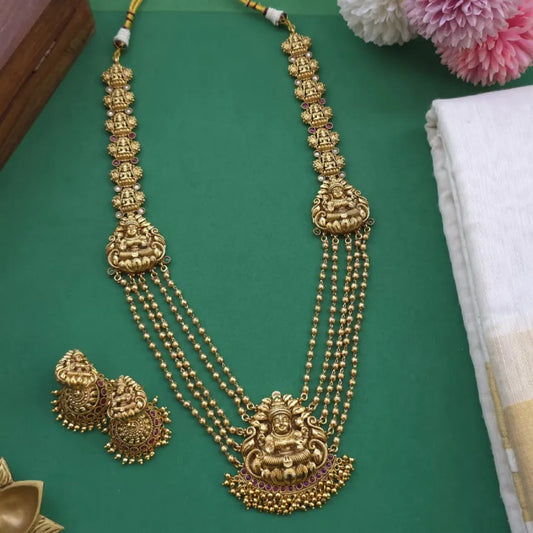 Kalaivani Antique Layered Haram