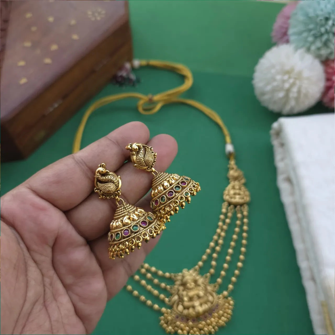Kalaivani Antique Layered Necklace