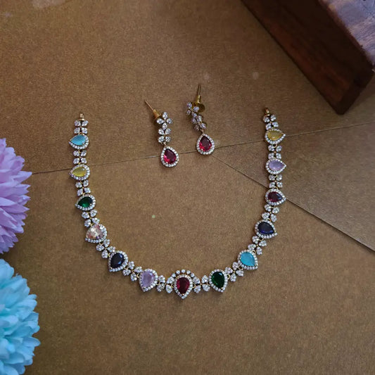 Mariya Colorful AD Necklace