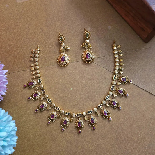 Megalai Antique Necklace