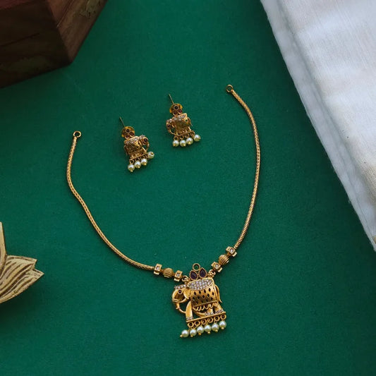 Mini Elephant Neckpiece