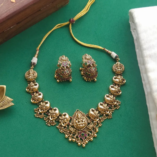 Madhu Nagasi Temple Designer Neckpiece