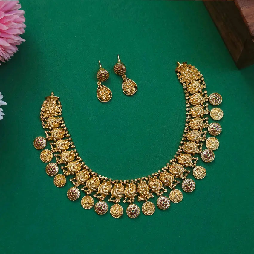 Nyamali Peacock Neckpiece