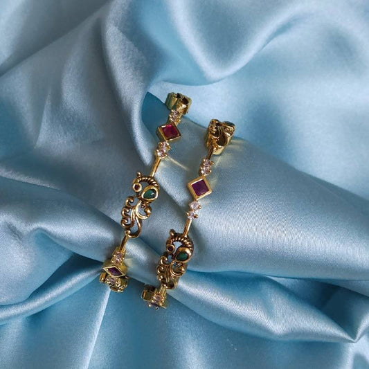 Peacock Bangles
