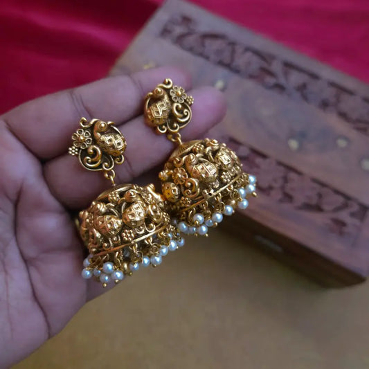 Bridal Peacock Jhumka