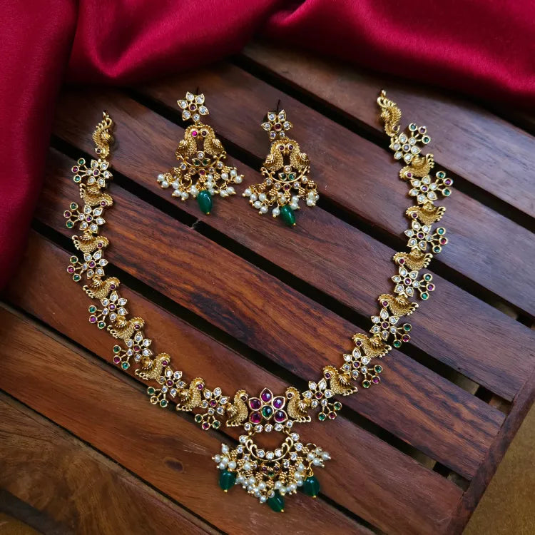 Peacock Designer Necklace