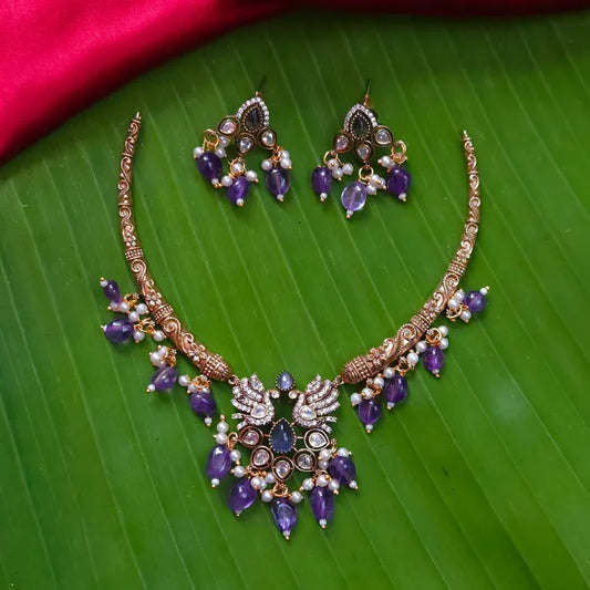 Peacock Victorian Hasli - Purple