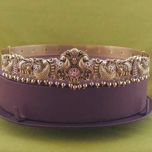 Real Gold Inspired Peacock HipBelt