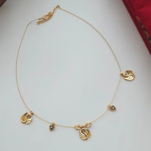 Peacock Invisible Neckpiece