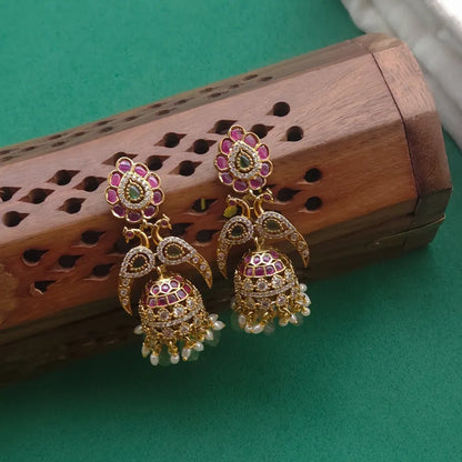 Peacock Jhumka
