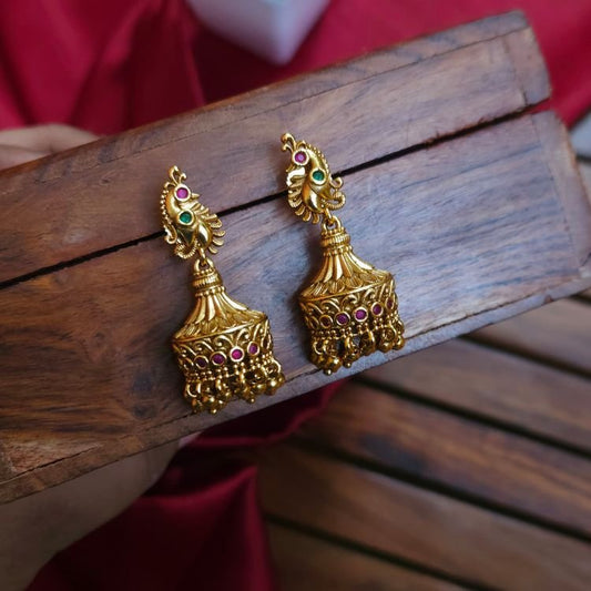 Peacock Jhumka
