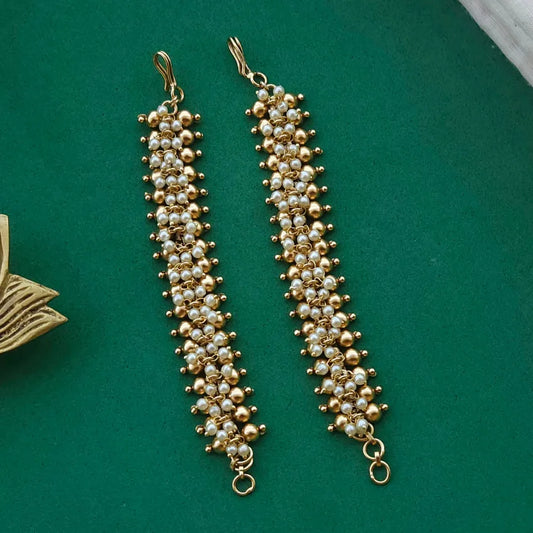 Cluster Pearl Earchain