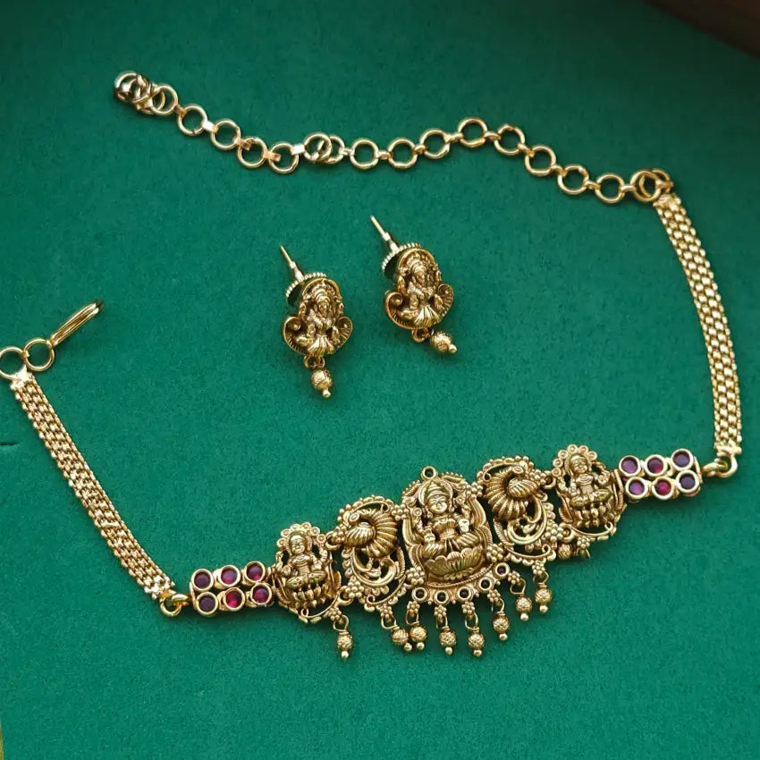 RaiTemple Designer Antique Choker