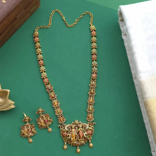 Ramparivar Haram - Hand Painted Real gold inspired