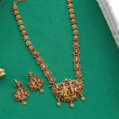 Ramparivar Haram - Hand Painted Real gold inspired