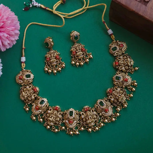 Ranvi Temple Designer Necklace