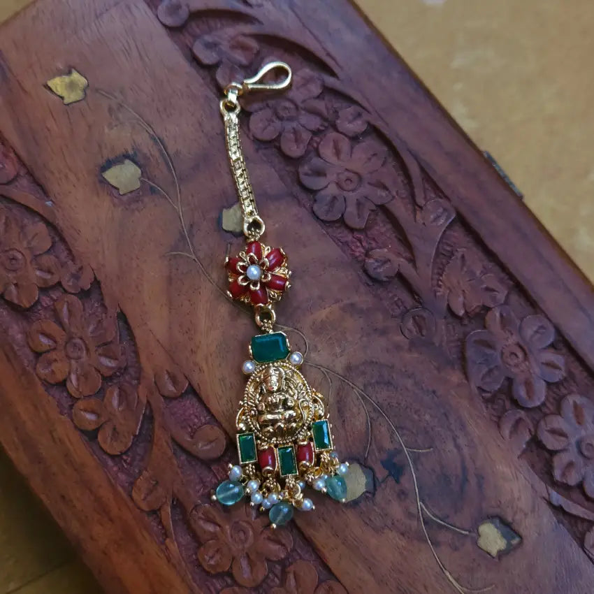 Antique Red Coral Tikka