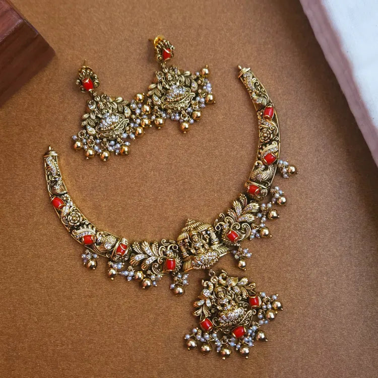 Antique Temple Jewelry Necklace