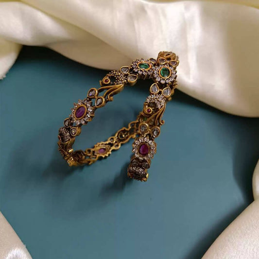 Victorian Peacock bangles