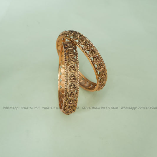 Antique Lakshmi Coin Bangles
