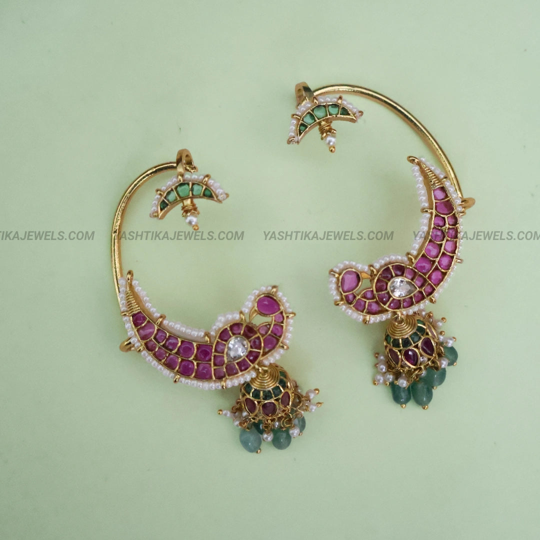 Peacock Kemp Earcuff
