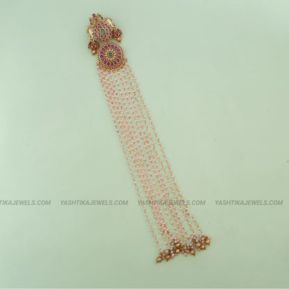 Rashmika Pearl Jadai Set