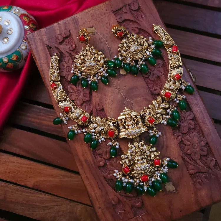Antique Temple Jewellery Necklace