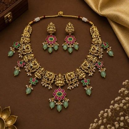 Charumathi Jadau Neckpiece