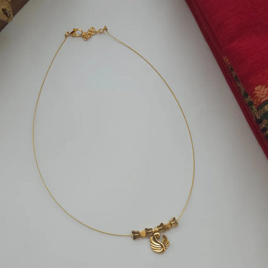 Peacock Invisible Neckpiece