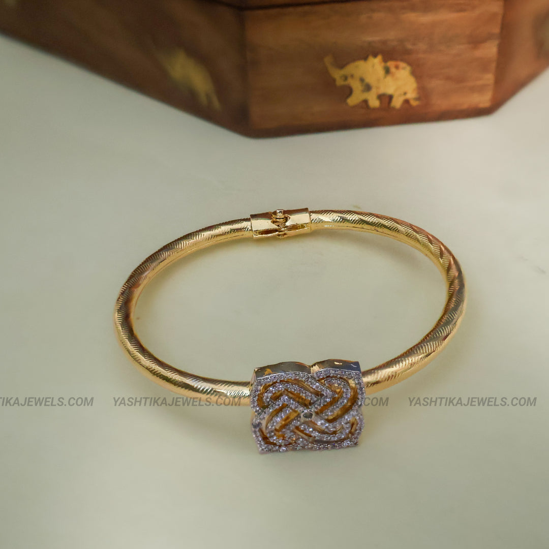 Diamond Replica Kolam Bracelet