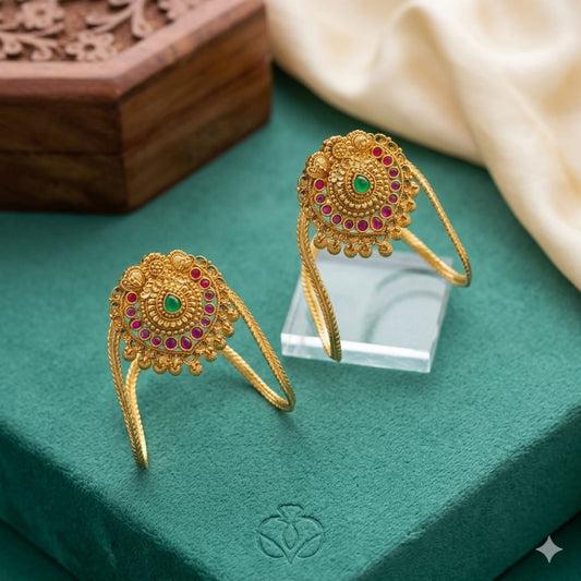 Gold Inspired Floral Vanki